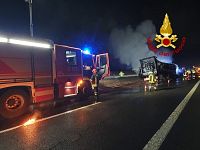 Il luogo dell'incendio