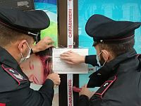 I carabinieri sigillano il centro massaggi