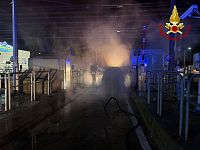 Il luogo dell'incendio