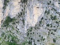 La parete teatro dell'intervento di soccorso