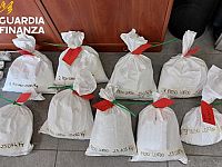 Parte di quanto sequestrato