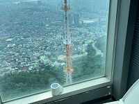 I bagni dell'osservatorio della Lotte World Tower di Seoul