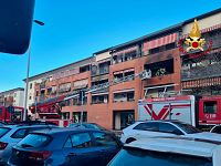 Il luogo dell'incendio