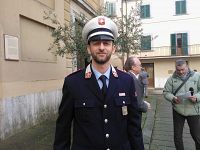 Il comandante della polizia locale di Ponsacco Andrea Gambogi
