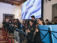 L'orchestra ‘SaràBanda’ della scuola secondaria di primo grado Massimiliano Guerri di Reggello