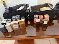 parte dei flaconi recuperati