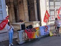 La manifestazione a Pisa