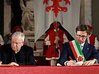 Nardella e Bassetti firmano la Carta Vescovi-Sindaci Mediterraneo