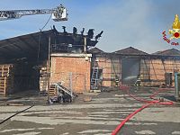 Il luogo dell'incendio