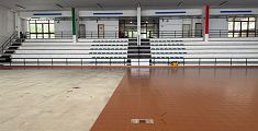 Lavori di riqualificazione per la palestra
