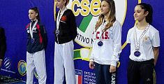 Due giovanissime vincono l'argento di karate