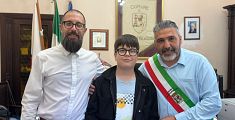 Gabriele, la meglio gioventù ricevuta dal sindaco
