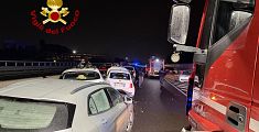 Tamponamento a catena tra 7 auto in FiPiLi