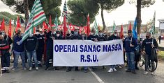 Sanac, centinaia in corteo per difendere il lavoro
