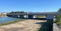 Apre il nuovo ponte sul canale Scolmatore