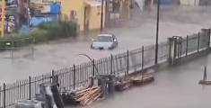 Nubifragio colpisce l'Elba, allagamenti e danni
