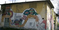 A San Salvi per salvare il murale del 1978