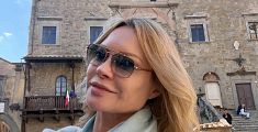 Per Anna Falchi una Pasqua di relax in Toscana