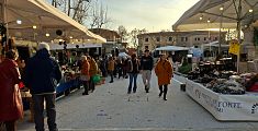 Il mercato di Forte dei Marmi in Valdera