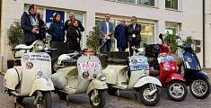 Vespa Rally, la due ruote in una mostra a cielo aperto