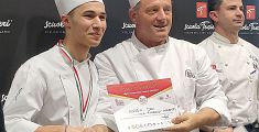 Alessio vola ai campionati della cucina italiana