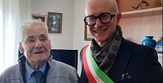 Tommaso festeggia 100 anni col sindaco