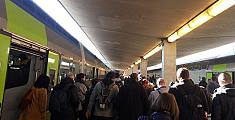 Ritardi e treni cancellati nel giorno di sciopero
