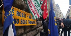Tpl toscano fermo per sciopero, presidio a Firenze