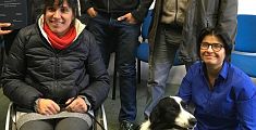Sanità, si addestrano cani per aiutare i disabili