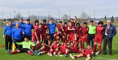Arezzo, la squadra under 15 vince il girone