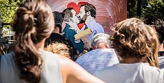 Nuovo bacio Di Maio-Salvini, TvBoy fa il bis