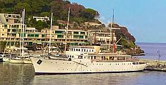 Il superyacht storico Shemara a Porto Azzurro 