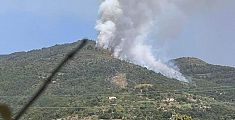 L'incendio più vasto in Toscana, distrutti 44 ettari di bosco