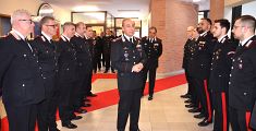 La visita al Comando Provinciale dei Carabinieri 