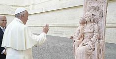 Da Pietrasanta la statua per Papa Francesco