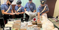 Fabbrica della droga in casa, sequestro per milioni di euro
