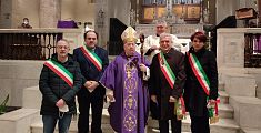 I sindaci salutano il vescovo Alberto