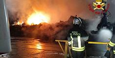 Riapre il polo ambientale dopo l'incendio