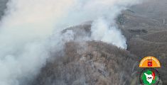 Incendio di Pontito, in cenere 20 ettari di bosco