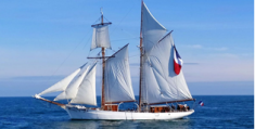 La goletta francese Étoile a Portoferraio