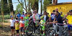 Tutti a pedalare sulla ciclopista dell'Arno