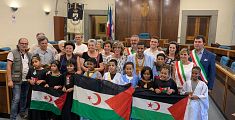 In Comune i piccoli ambasciatori Saharawi