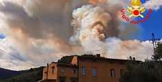 Grosso incendio distrugge oltre 30 ettari di bosco