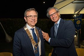 Il professor Turchetti alla guida del Rotary Pisa