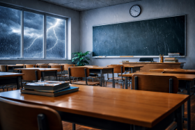 Scatta l’allerta arancione, scuole chiuse