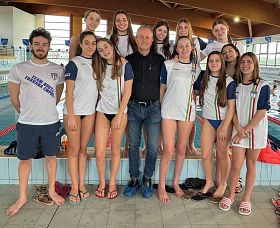 Gli atleti del Team Nuoto alle finali regionali