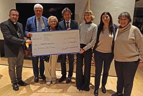 Donazione da 15mila euro al reparto di pneumologia