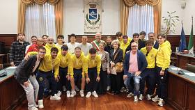 Atletico Cascina, premiati gli Juniores in Comune