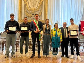 Il Comune premia i tre eroi del Gombo