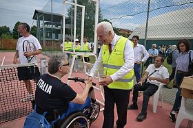 Il presidente Giani alla giornata paralimpica regionale